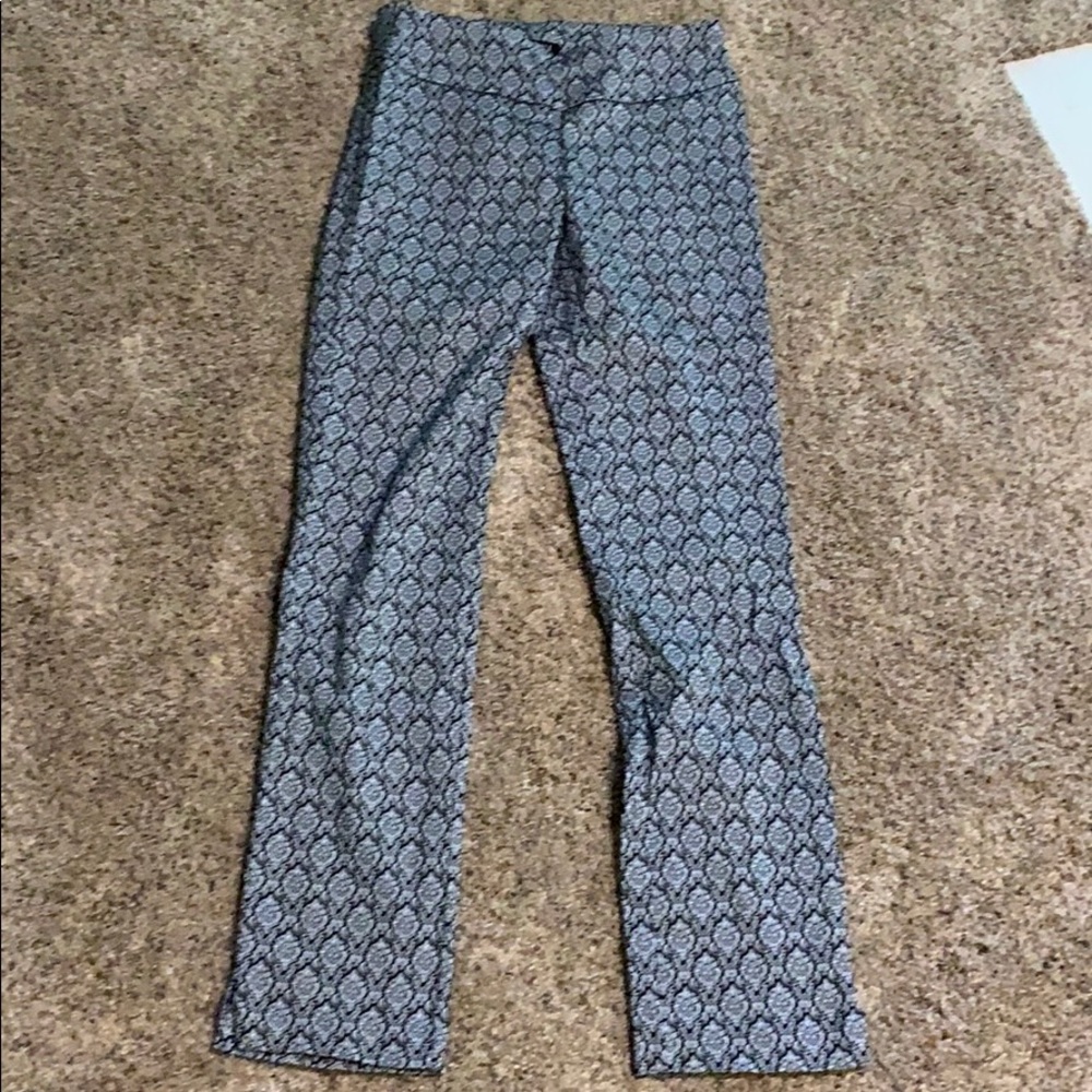 Patterned Dress Pants